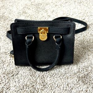 Michael Kors Black Mini Crossbody Bag